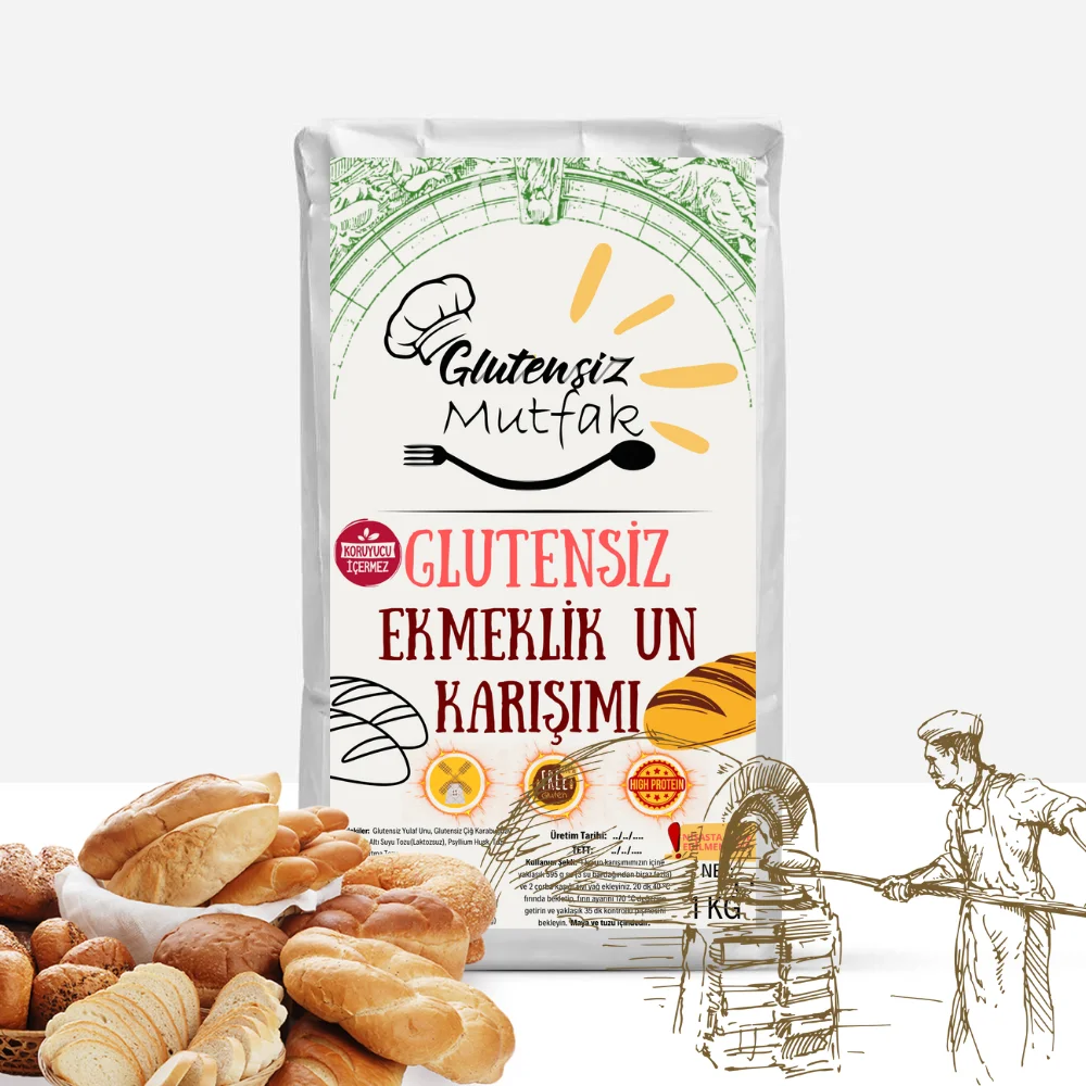 glutensiz ekmeklik un karışımı satın al