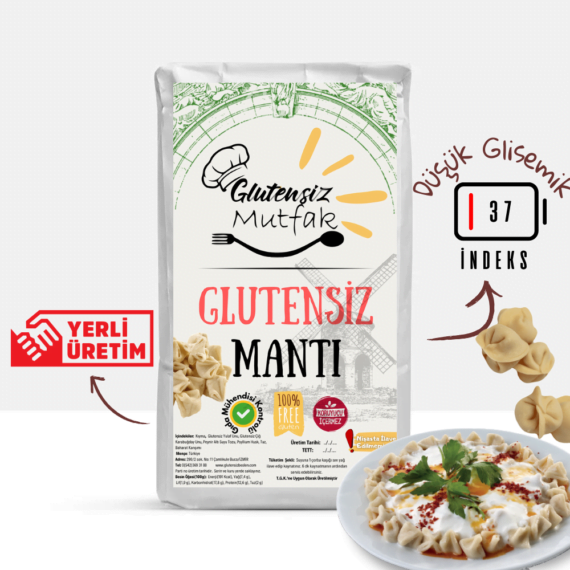 Glutensiz Etli Mantı