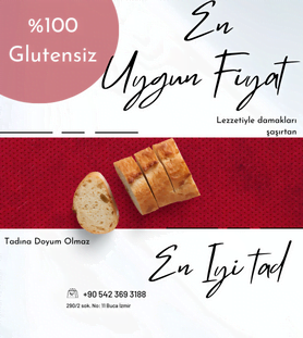 %100 Glutensiz