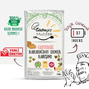 Glutensiz Karabuğday Ekmek Karışımı