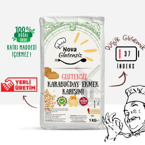 Glutensiz Karabuğday Ekmek Karışımı