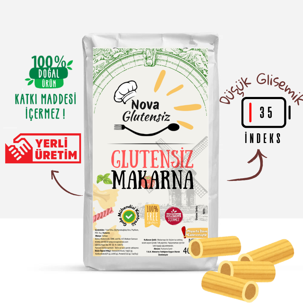 Glutensiz Makarna