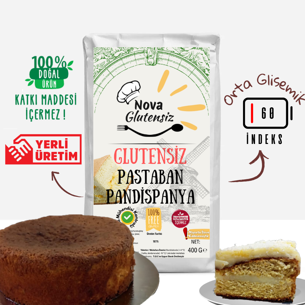 Glutensiz Pastaban (Pandispanya)