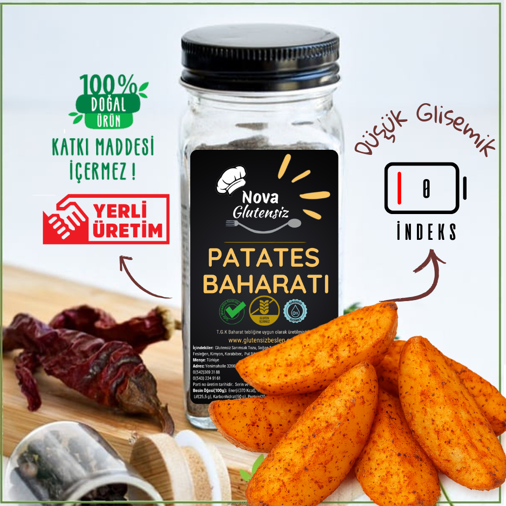 GLUTENSİZ patates baharatı