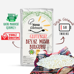 Glutensiz beyaz mısır bulguru atalık
