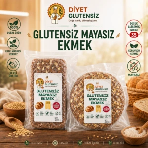 glutensiz mayasız ekmek
