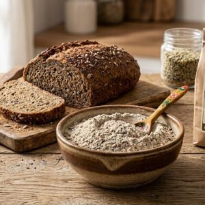 glutensiz kenevir unlu ekmek karışımı