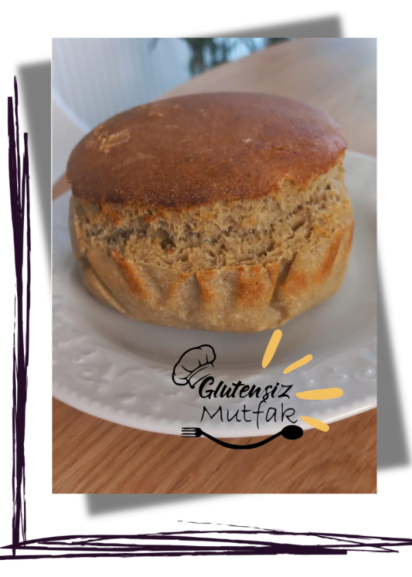 Glutensiz Sandviç (Hamburger) Ekmeği- 2 Adet