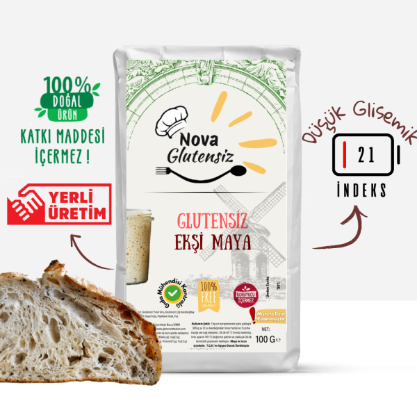 Eksi-Maya.png Glutensiz Ekşi Yaş (Aktif) Maya 100 gr
