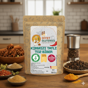 Glutensiz Kırmızı Tatlı Toz Biber (1)