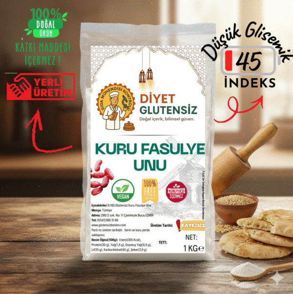Glutensiz Kuru Fasulye unu (1) Glutensiz Kuru Fasulye unu (1)