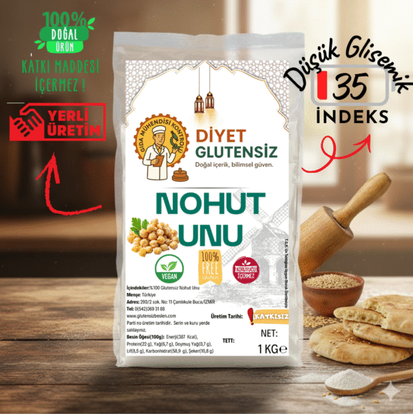 Glutensiz Nohut Unu (2)