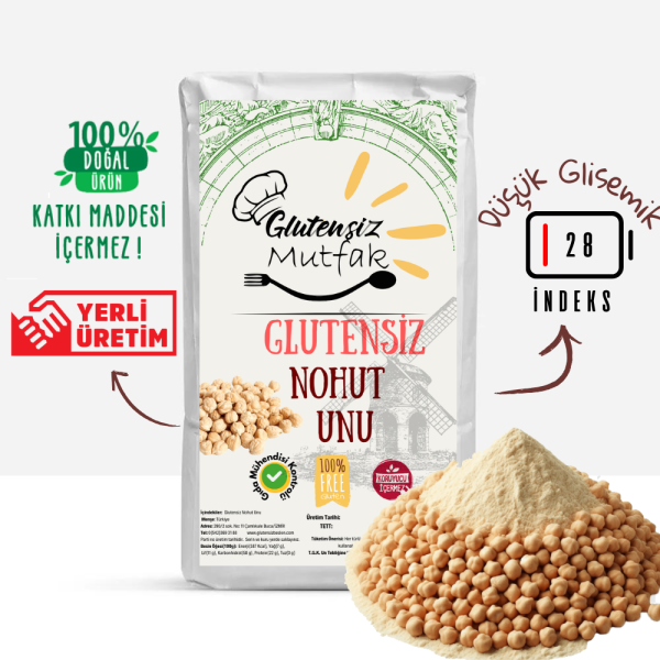 Glutensiz Nohut Unu 1 Kg