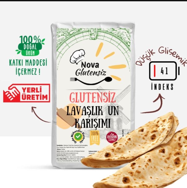 Glutensiz Lavaşlık Un Karışımı 1 KG