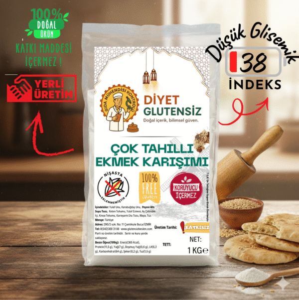 glutensiz çok tahıllı ekmeklik Un Karışımı glutensiz çok tahıllı ekmeklik Un Karışımı