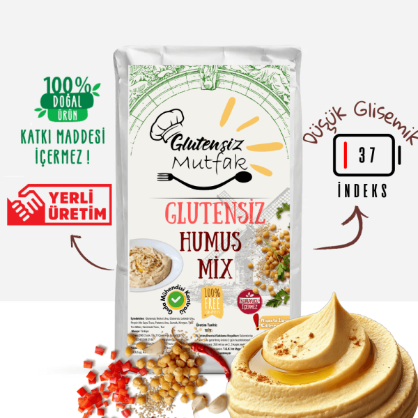 Glutensiz Humus Mix 250 G