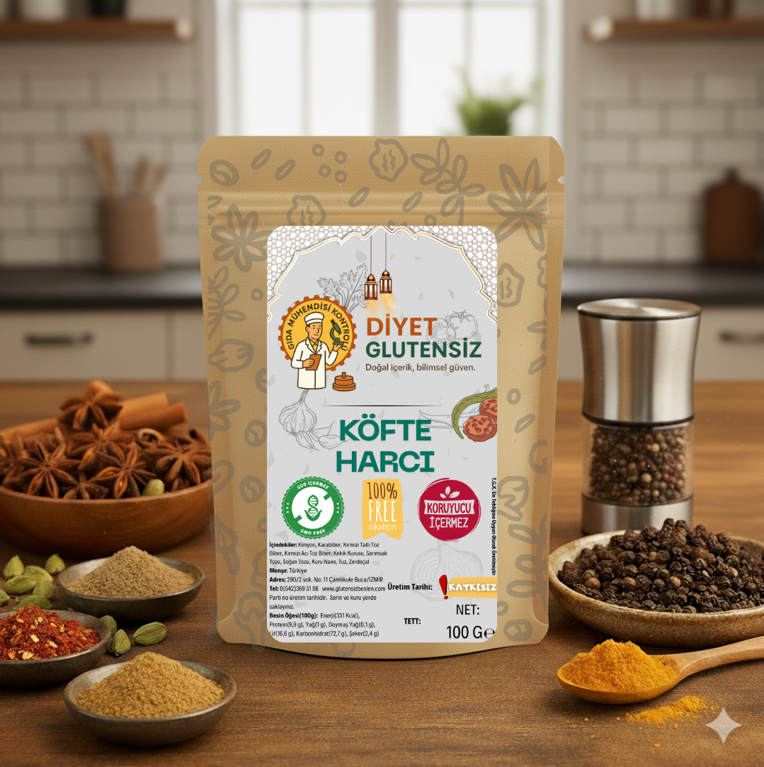 glutensiz köfte harcı