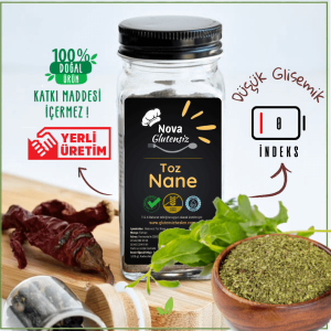 nane-2.png Glutensiz Kuru Nane (Toz) 500 G