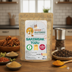 glutensiz sarımsak tozu