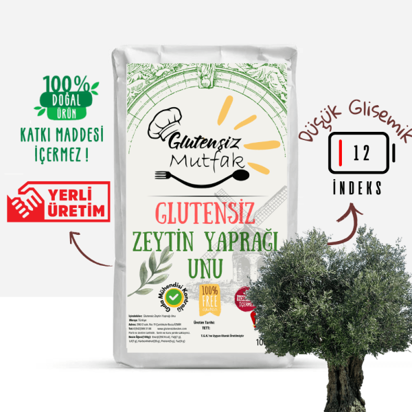 Glutensiz Zeytin Yaprağı Unu 250 G