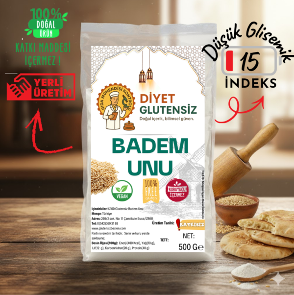 Glutensiz Badem Unu