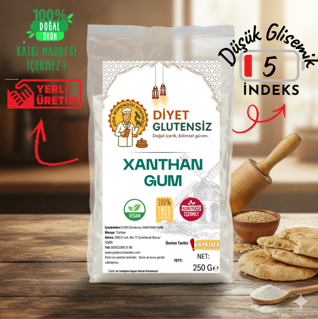 GLUTENSİZ Xantham Gum