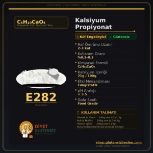 Ekmekte Küf Engelleyici: Kalsiyum Propiyonat