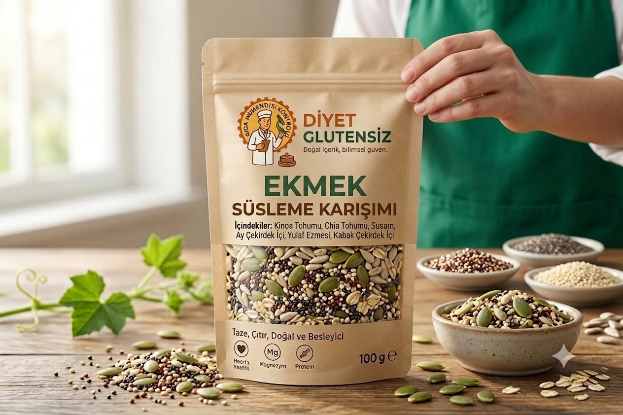 Glutensiz Ekmek Süsleme Karışımı 100 G