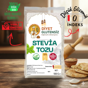 Glutensiz stevia tozu