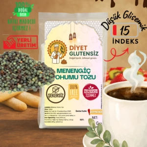 glutensiz menengiç tohumu tozu