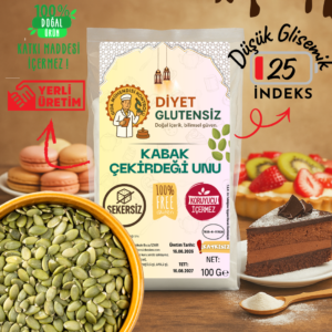 Glutensiz kabak çekirdeği unu 100 g