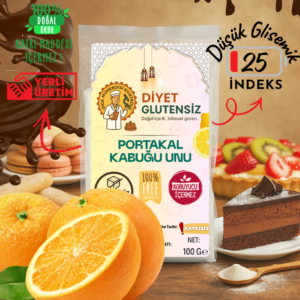 Glutensiz portakal kabuğu unu 100 g