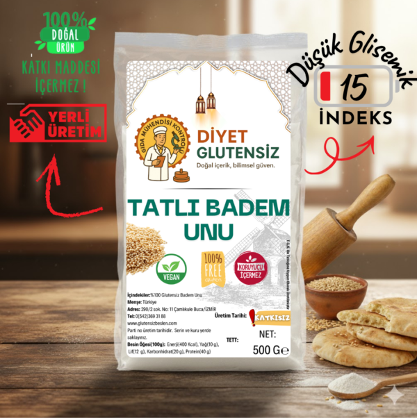 tatlı badem Unu