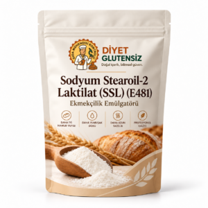 Glutensiz Sodyum Stearoil-2-Laktilat SSL E481 ekmekçilik emülgatörü Glutensiz Sodyum Stearoil-2-Laktilat SSL E481 ekmekçilik emülgatörü